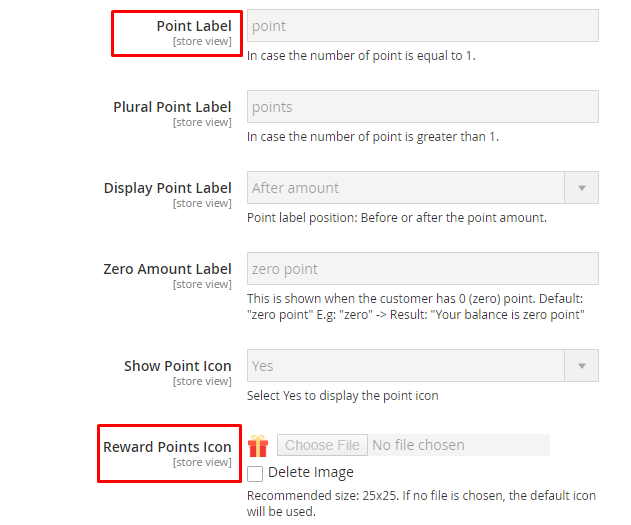 Customize Point Label